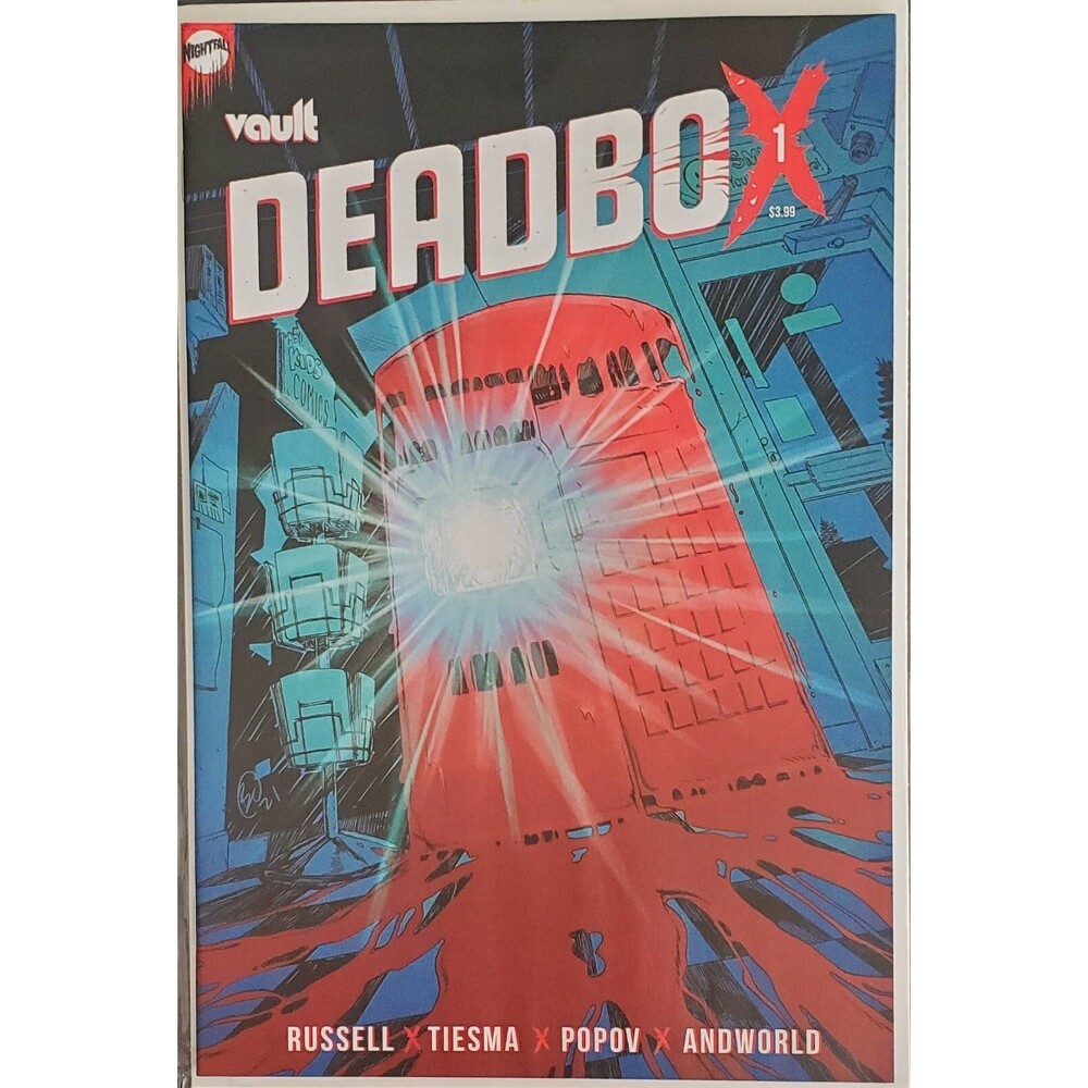 Deadbox #1 Vault Nightfall 2021 Comic Russell Softcover Modern Age Vault